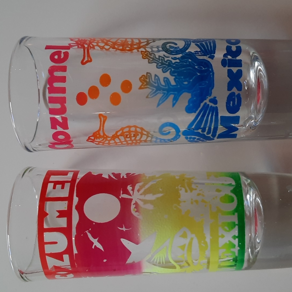 Mexico shot glasses 🇲🇽